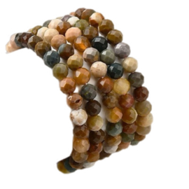 Streng  natuursteen kralen Agate beads 3,8mm
