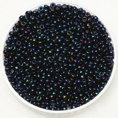 Miyuki rocailles 11/0 - metallic iris dark blue 452