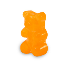 Kralen van resin gummy bear Neon orange