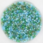 Miyuki delica's 11/0 - luminous mix 7 67per 2 gram circa 400 st.