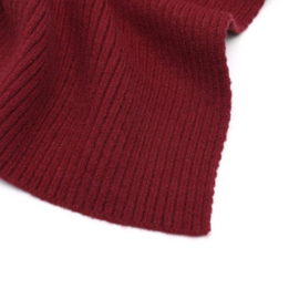 Warme wintersjaal Burgundy