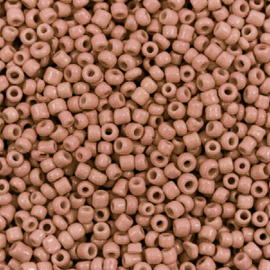 Rocailles 12/0 (2mm) Fired brick brown, 10 gram 77018