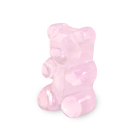Kralen van resin gummy bear glitter Light pink