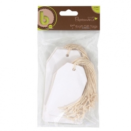 Papermania White Gift Tags
