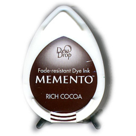 Tsukineko Memento Dew Drops inktkussen - Rich Cocoa