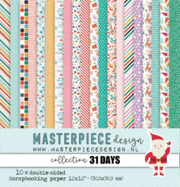 Masterpiece Papiercollectie 31 days 2023- 12x12 10vl MP202153