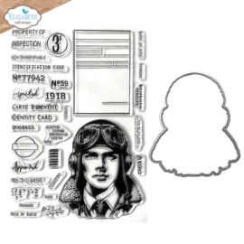 Elizabeth Craft Designs - The Property of Stamp and Die Set -  CSD407