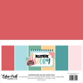 Telling Our Story 12x12 Inch Coordinating Solids Paper Pack (TOS360015)