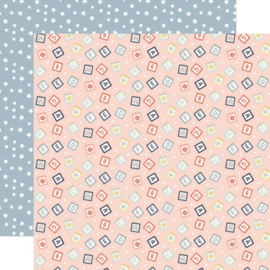 Echo Park Paper - Baby On Board It's a Girl! 12x12 Inch Collection Kit (BOG414016)