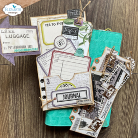 Elizabeth Craft Designs - Planner Essentials - Postage Stamp Strips Dies -  2176 