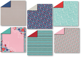 Hot off the Press -   The Little Things Double-Sided Scrapbooking Papers -30,5 x 30,5 cm