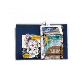 Elizabeth Craft Designs- Traveler's Notebook - Jeans TN02
