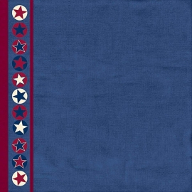 Hot Off The Press - Patriotic Star Border