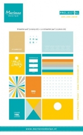 Marianne Design - Card set Project NL - Zon, Zee, Zand