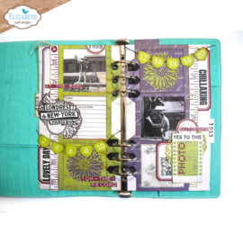 Elizabeth Craft Designs - Planner Essentials -  Frame Page with Gerbera's - 2171