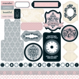 Teresa Collins - Timeless: Double sided Cardstock Accessoires