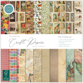 Craft Consortium - The Collector 12x12 Inch Premium Paper Pad (CCEPAD038)