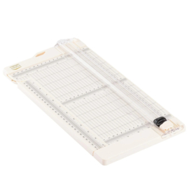 Vaessen Creative - Papiersnijder met Rilfunctie 15x30,5cm Ivoor