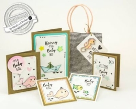 CUT-IES - Ocean Babies - Whale-Spray (snijmallen)