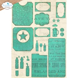 Elizabeth Craft Designs - Planner Essentials -  The Pockets 1 -  Dies - 2174 