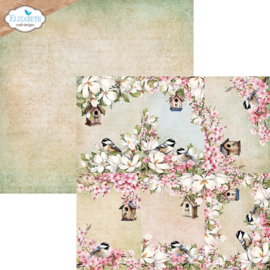 Elizabeth Craft Designs - Spring Blossom C031  paperpack 30,5 x 30,5 cm