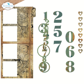 Elizabeth Craft Designs - Planner Essentials - Window overlay 2 - 2315