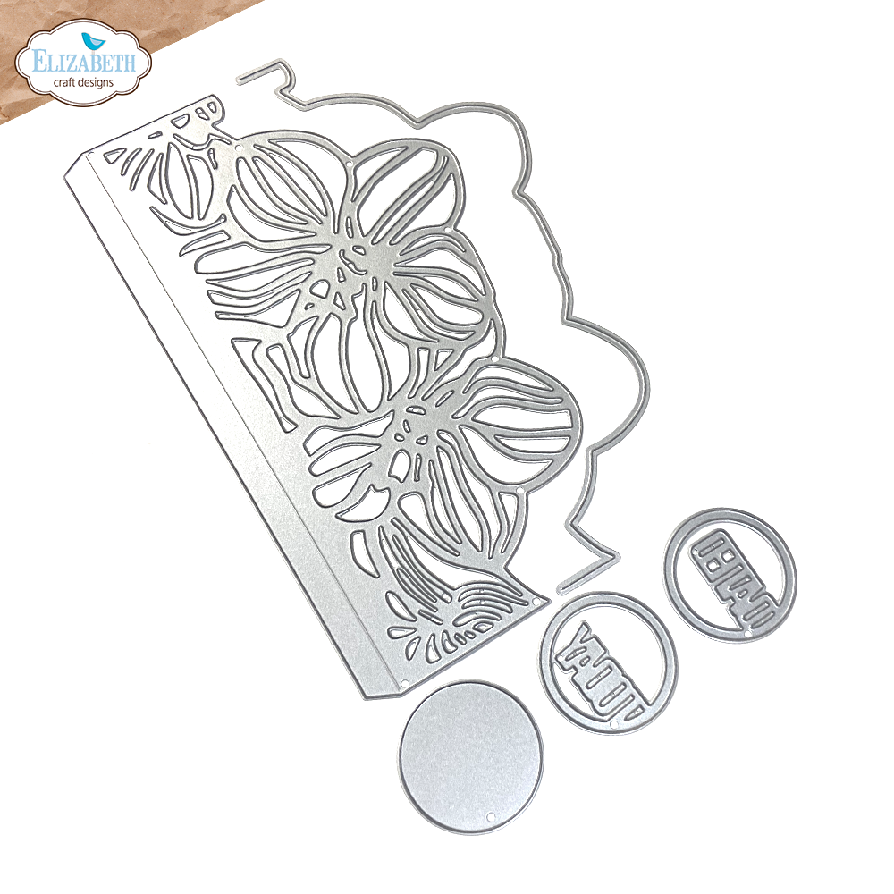 Elizabeth Craft Designs - Planner Essentials - Borderpage with flowers - 2277 - Pre-order!!!