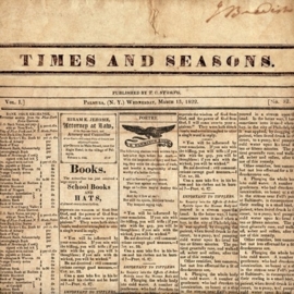 Echo Park Paper - Times & Seasons - Yesterday`s News