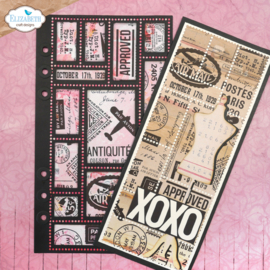 Elizabeth Craft Designs - Planner Essentials -  Postage Stamps - 2075 
