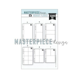Masterpiece Memory P-Pocket Page sleeves-4x8 variety 12st MP202040 12 pcs - 2x design A-F