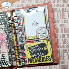 Elizabeth Craft Designs - Travels from the past Stamp and Die set CS340
