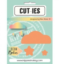 CUT-IES - Ocean Babies - Cloud-Stars (snijmallen)