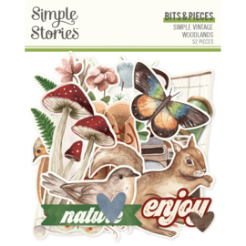 Simple Stories - Simple Vintage Woodlands Bits & Pieces (24722)