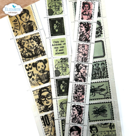 Elizabeth Craft Designs -  Postage Stamps 1 - Clearstamps   -  CS372 