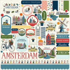 Carta Bella - Amsterdam 12x12 Inch Collection Kit (CBAD544016)