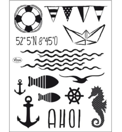 Viva Decor Clear Stamps - Ahoi