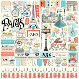 Carta Bella - Paris 12x12 Inch Collection Kit (CBP405016)