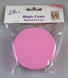 Nellies Choice - Mixed Media Magic Foam rond NMMF001 8cm, thick 3cm
