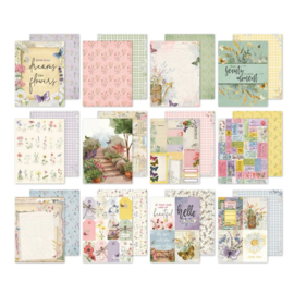 Simple Stories - Simple Vintage Meadow Flowers 6x8 Inch Paper Pad (22619)