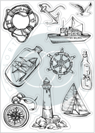 Craft Consortium - Ocean Tale Clear Stamps - Adventure (CCSTMP078)