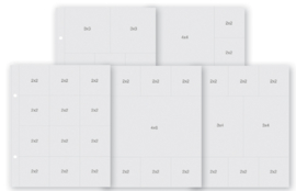 Sn@p! Insta Pocket Pages For 6"X8" Binders 10 stuks