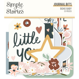 Simple Stories - Boho Baby - Journal Bits (17518)