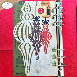 Elizabeth Craft Designs - Planner Essentials - Christmas Bauble Page - 2192