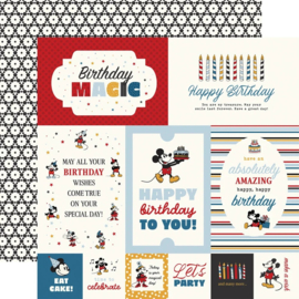 Echo Park Paper - Mouse And Me Birthday 12x12 Inch Collection Kit (MMB509016)