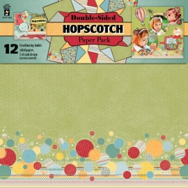 Hot Off The Press - Hopscotch  Double-Sided Paper Pack 30,5 x 30,5 cm