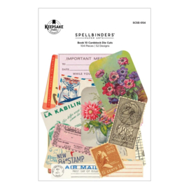 Spelbinders - Turn the Page Book 10 Cardstock Die Cuts by Esther Glas (SCSE-054)