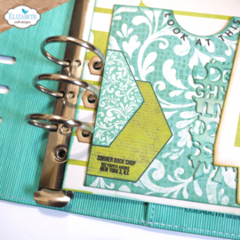 Elizabeth Craft Designs - Planner Essentials -  The Pockets 2 -  Dies -  2175 