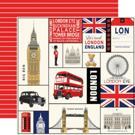 Carta Bella - London 12x12 Inch Collection Kit (CBL404016)