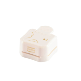Vaessen Creative • 3-in-1 Label Hoekpons Vintage Mini - 2137-117
