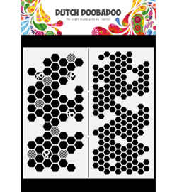 Dutch Doobadoo - Mask Art Slimline - Honeycomb